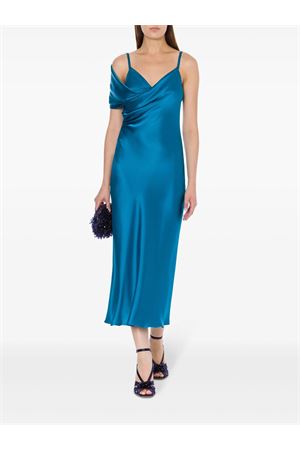 Draped Midi Dress ALBERTA FERRETTI | J041416190327